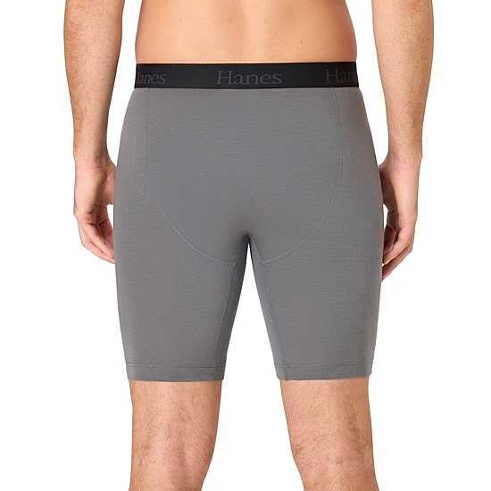 Hanes Mens 4 Pack Support Pouch Boxer Briefs Bonus Pack Ufsll4