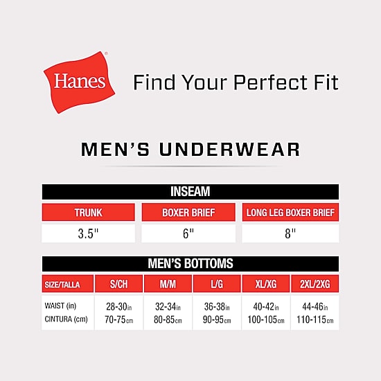 Hanes Mens 4 Pack Support Pouch Boxer Briefs Bonus Pack Ufsll4