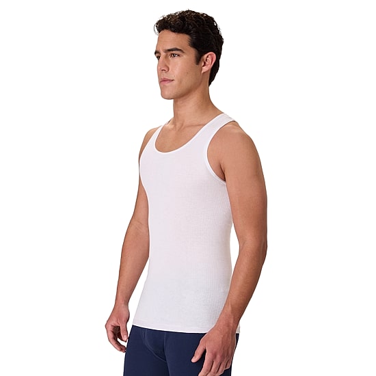 Hanes Mens U Neck Sleeveless 7 Pack Tank Bonus Pack