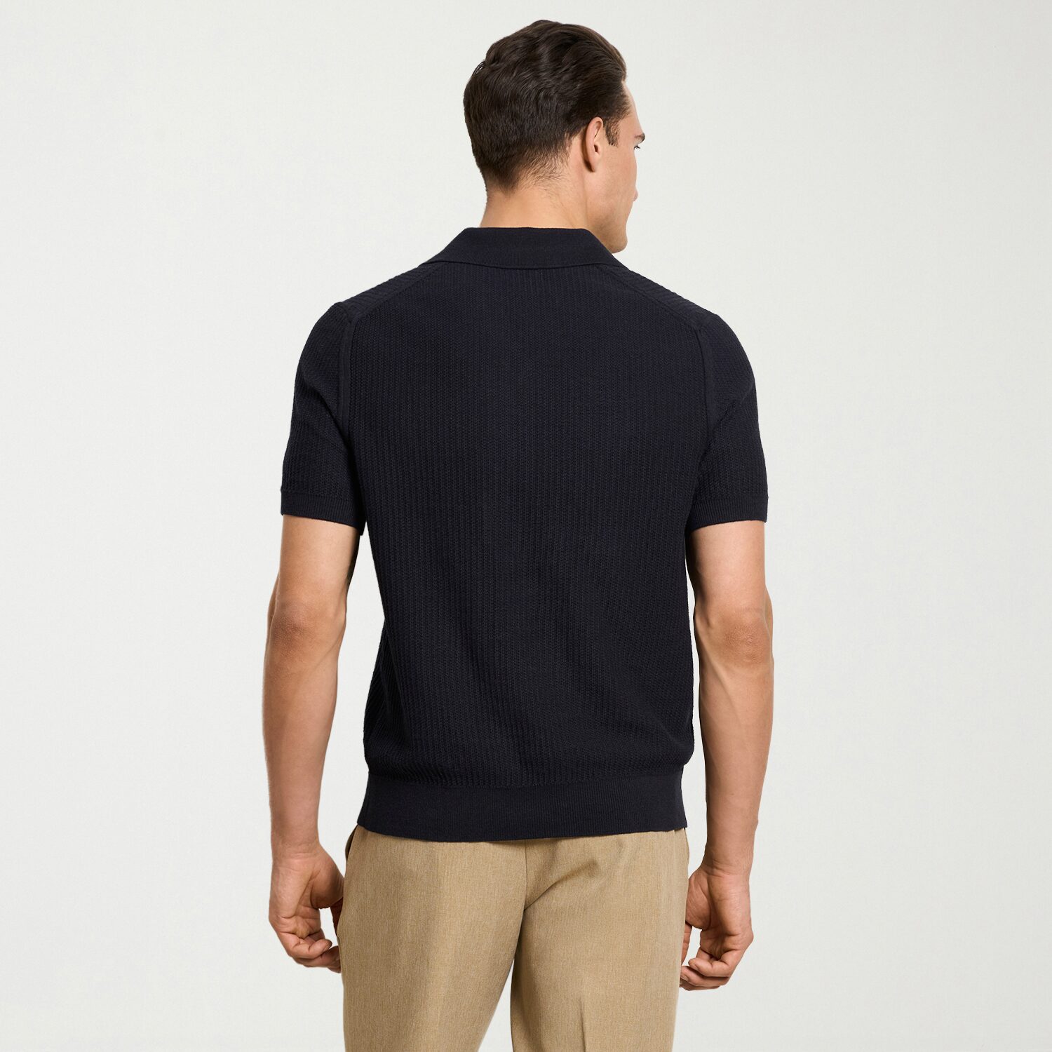 Van Heusen Temp Control Mens Short Sleeve Polo Sweater