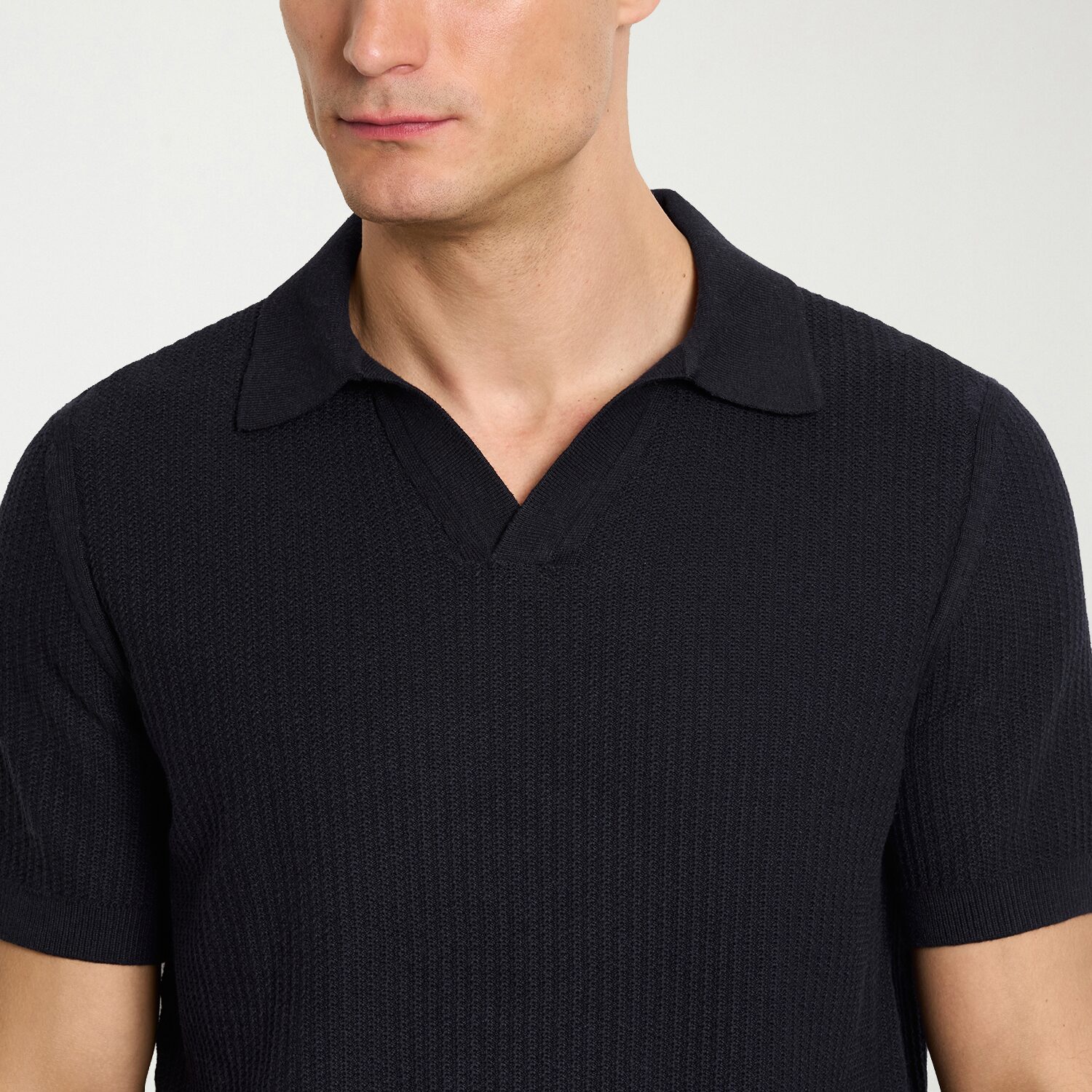 Van Heusen Temp Control Mens Short Sleeve Polo Sweater