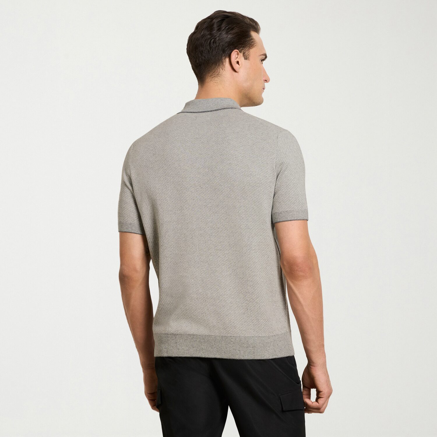 Van Heusen Temp Control Mens Short Sleeve Polo Sweater