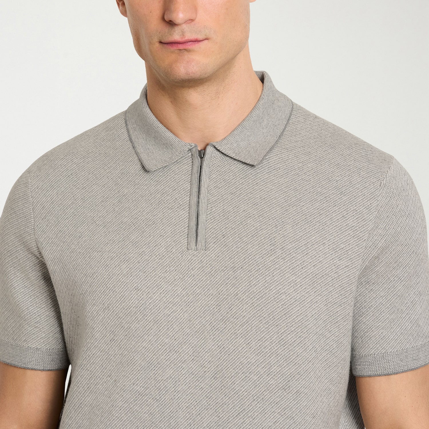Van Heusen Temp Control Mens Short Sleeve Polo Sweater