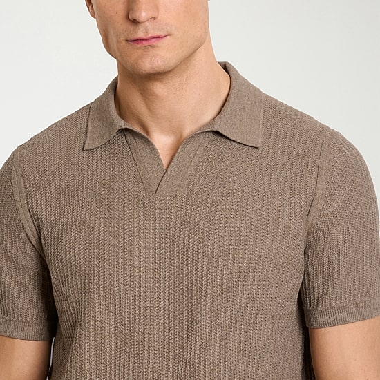 Van Heusen Temp Control Mens Short Sleeve Polo Sweater