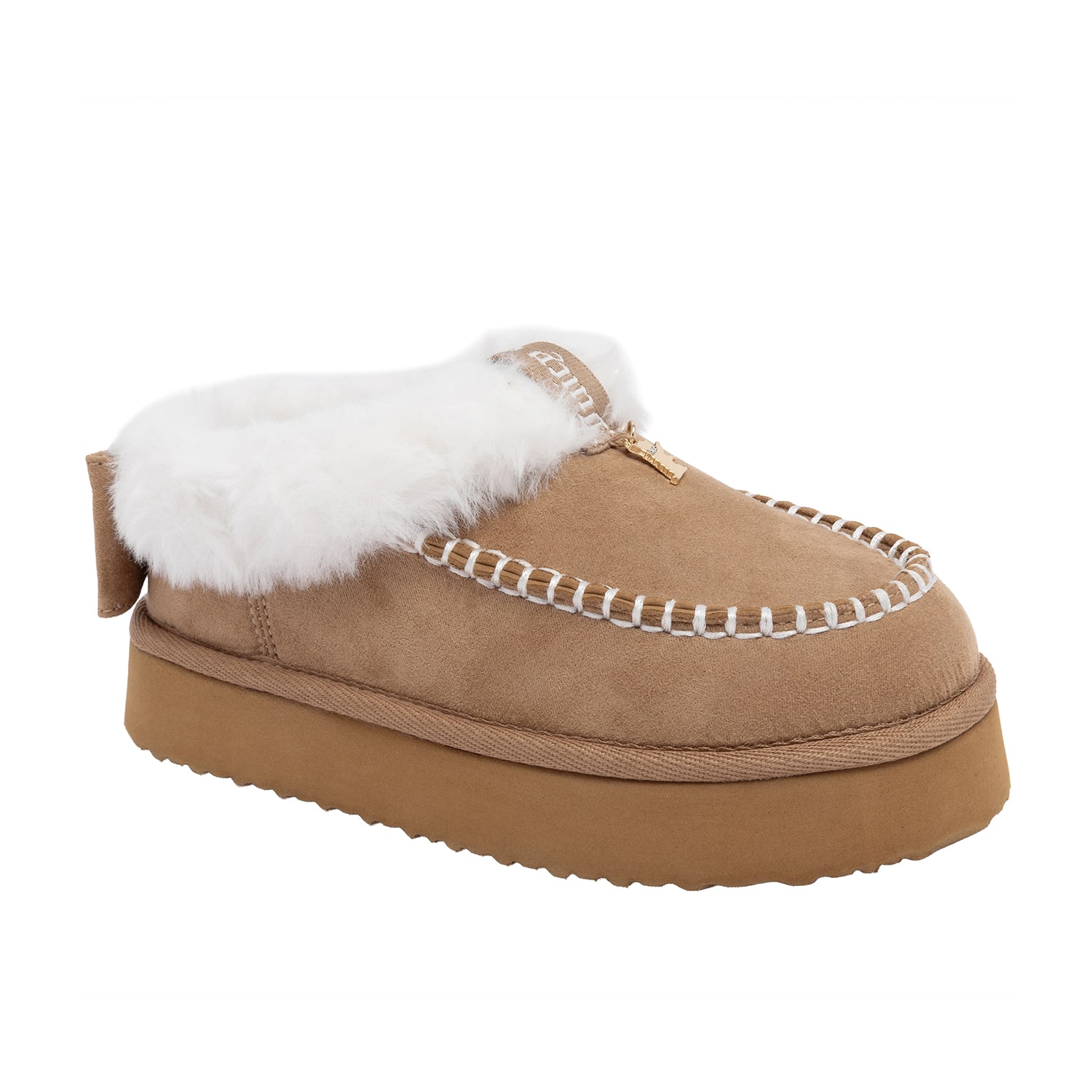 Juicy Couture Girls Oaklee Faux Fur Lined Flat Heel Winter Boots
