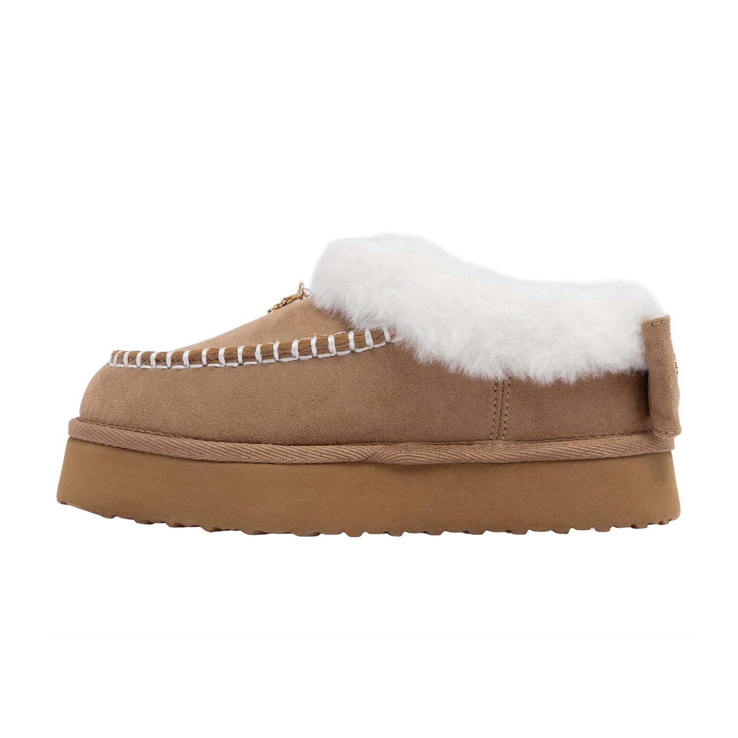 Juicy Couture Girls Oaklee Faux Fur Lined Flat Heel Winter Boots