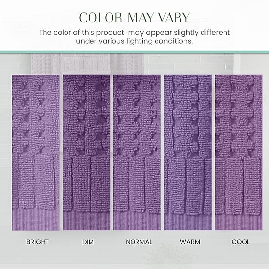 Home Weavers Inc Willow Collection 100% Cotton Zero Twist 6-pc. Quick Dry Washcloth