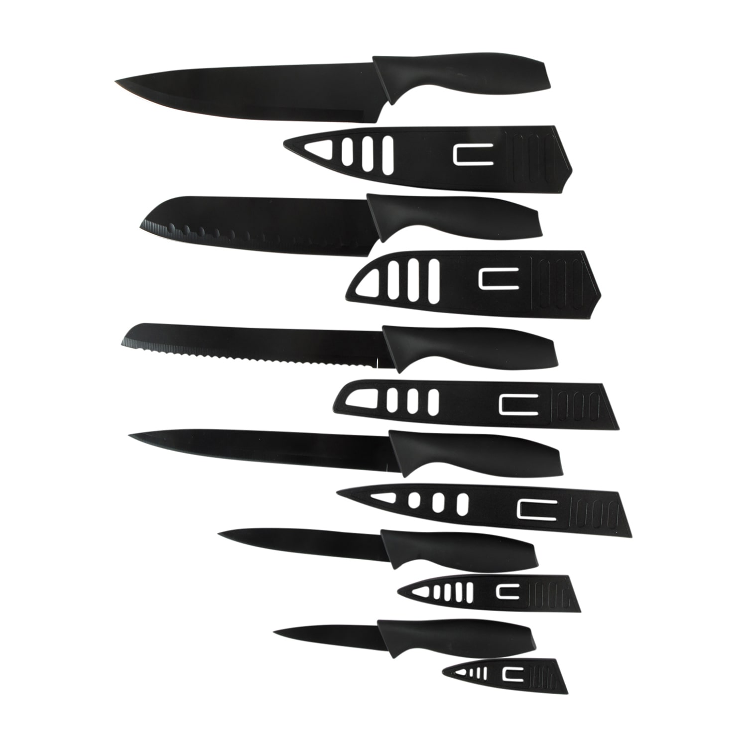 Gibson Home 12-pc. Knife Block Set