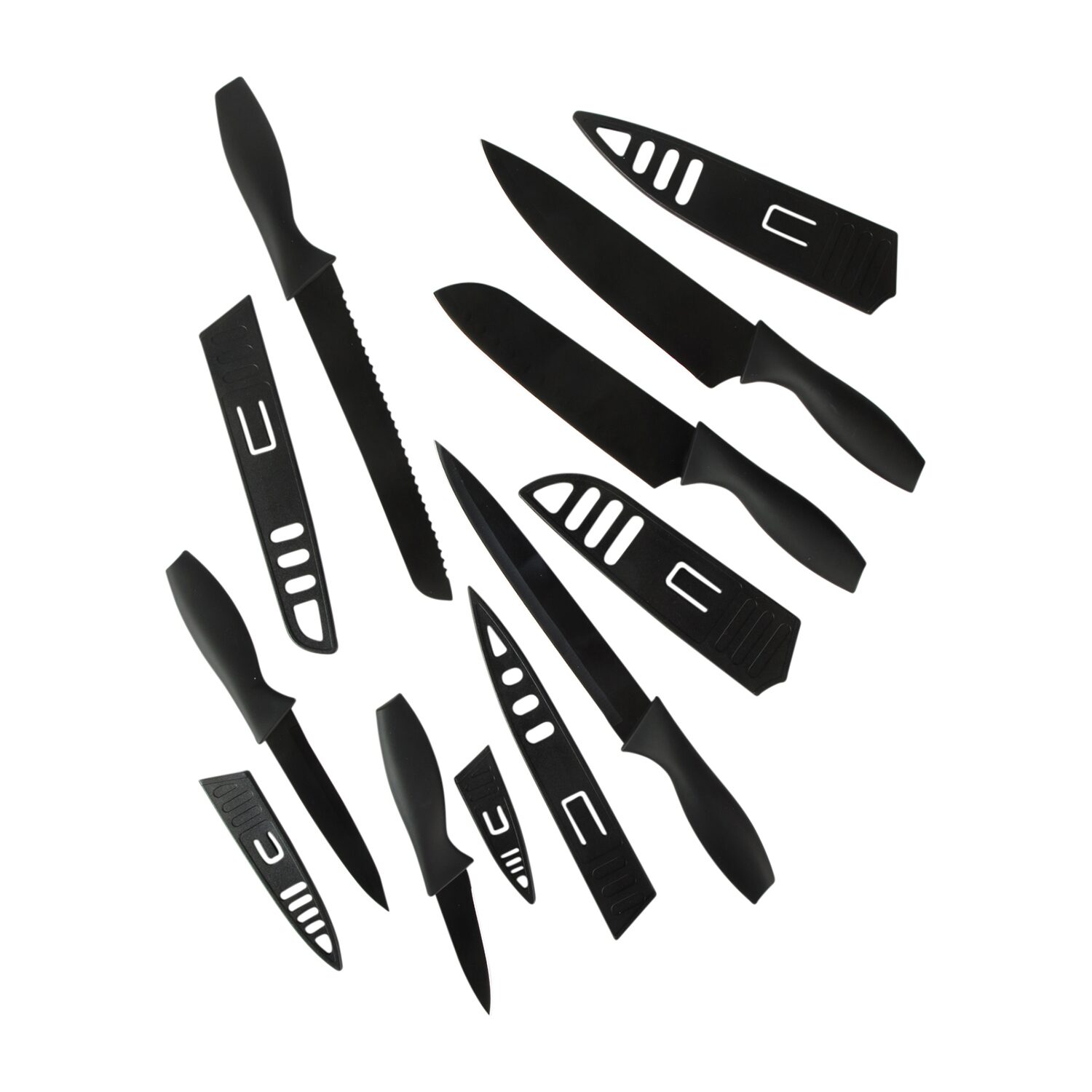 Gibson Home 12-pc. Knife Block Set