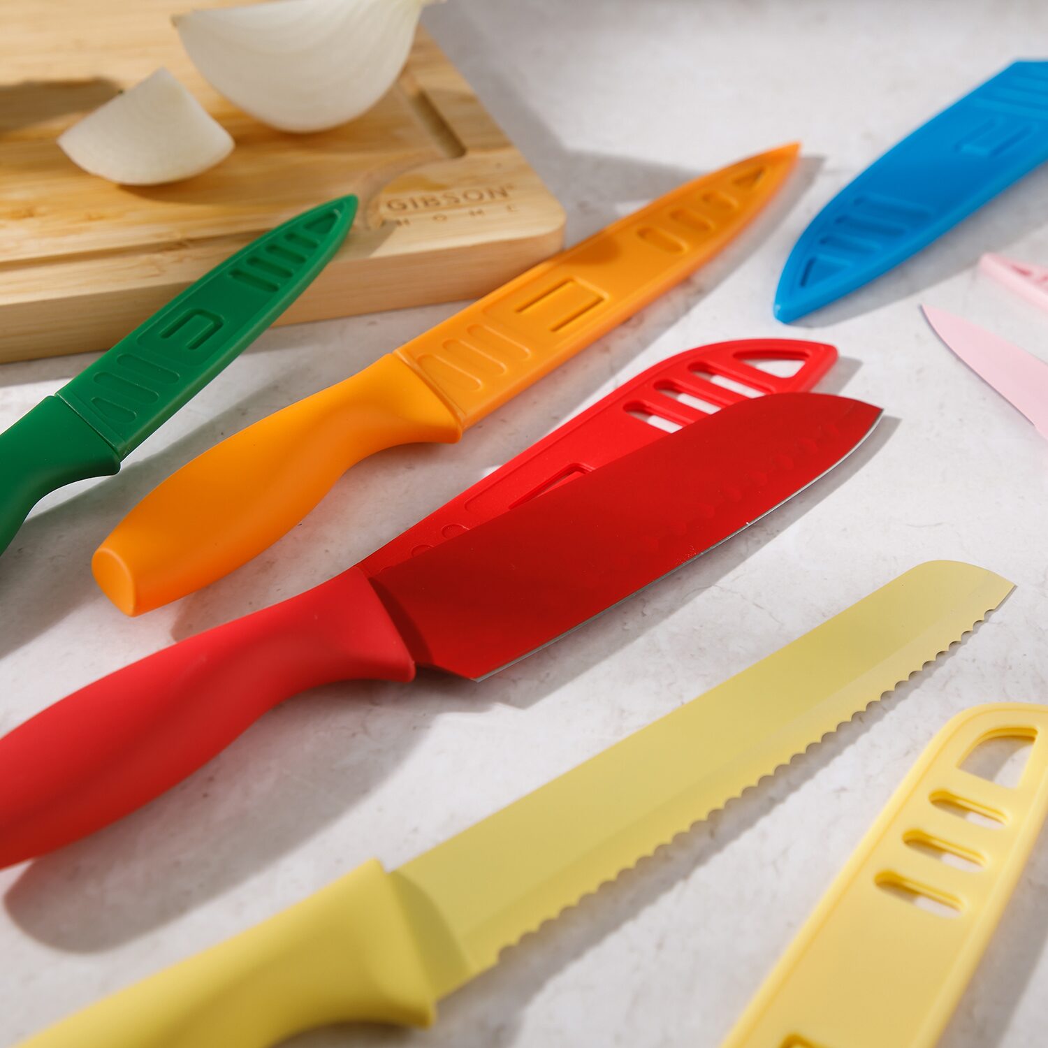 Gibson Home 12-pc. Knife Block Set