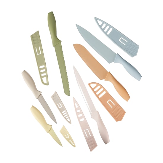 Gibson Home 12-pc. Knife Block Set