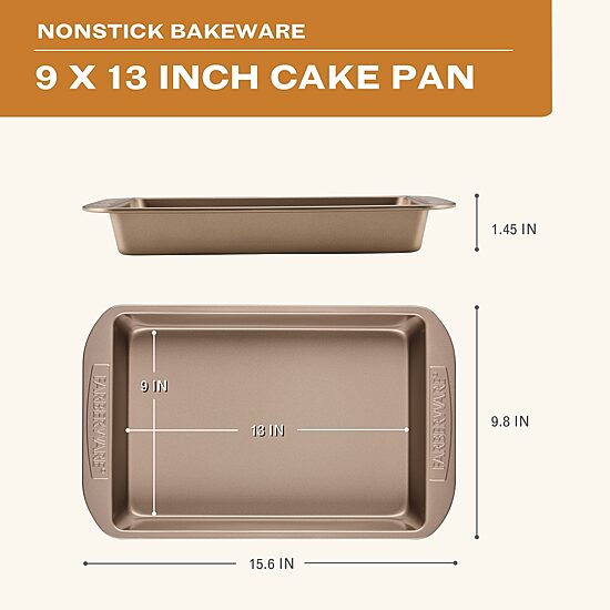 Farberware Bakeware Non-Stick 9" X 13" Cake Pan