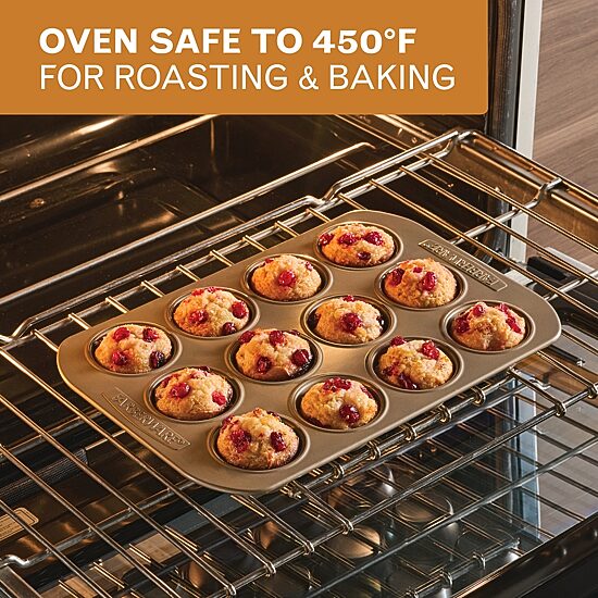 Farberware Bakeware 12-Cup Non-Stick Muffin Pan