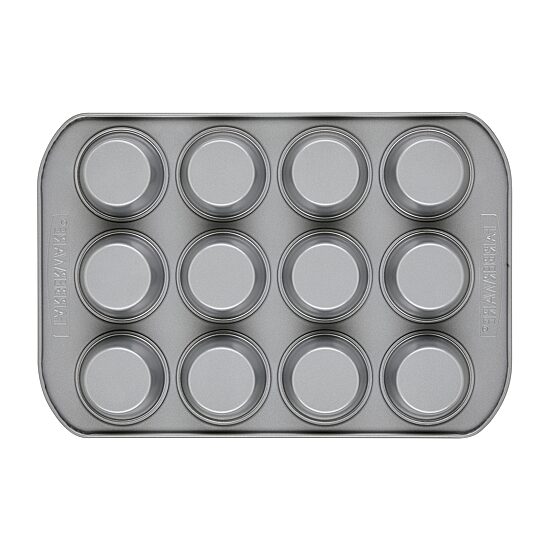 Farberware Bakeware Non-Stick 12-Cup Muffin Pan with Lid