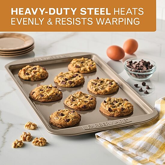 Farberware Bakeware Non-Stick 10" X 15" Cookie Sheet