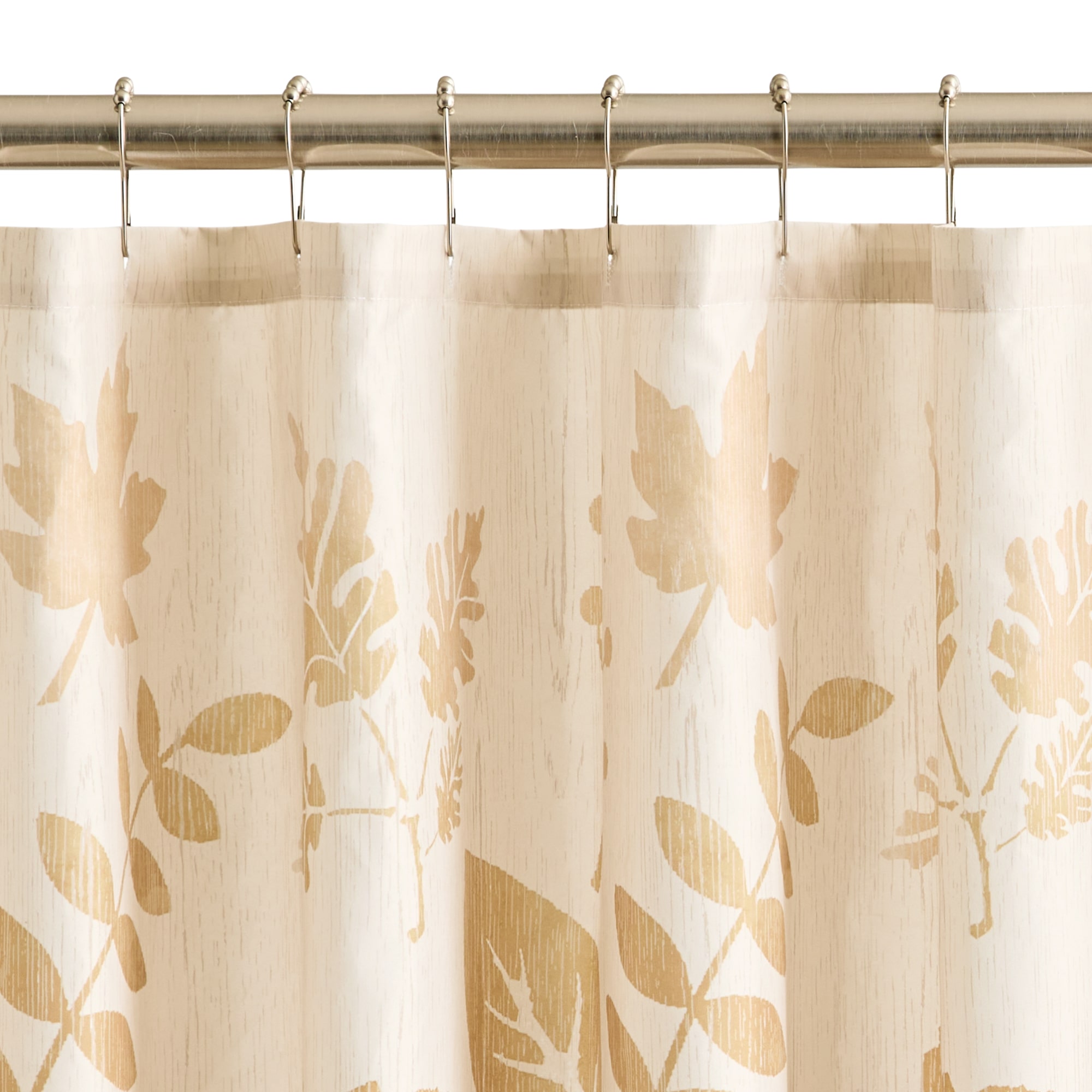 Avanti Ombre Leaf Shower Curtain