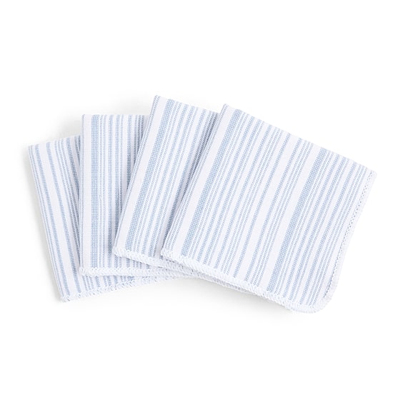 Cooks Stripe Scrubber 4-pc. Dish Cloth Set