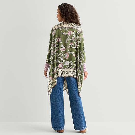 St. John's Bay Floral Wrap