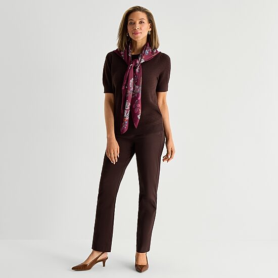 Liz Claiborne Paisley Square Scarf