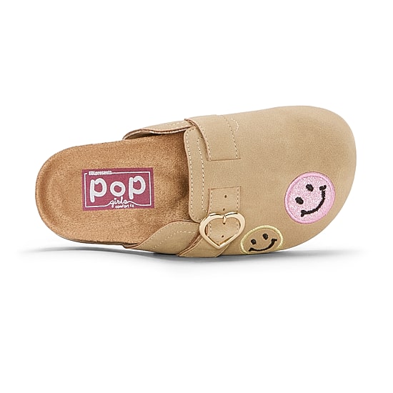 Pop Little & Big Kid Girls Mynna Round Closed Toe Clogs