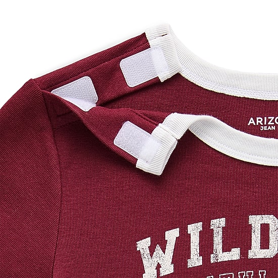 Arizona Womens Juniors Crew Neck Short Sleeve T-Shirt