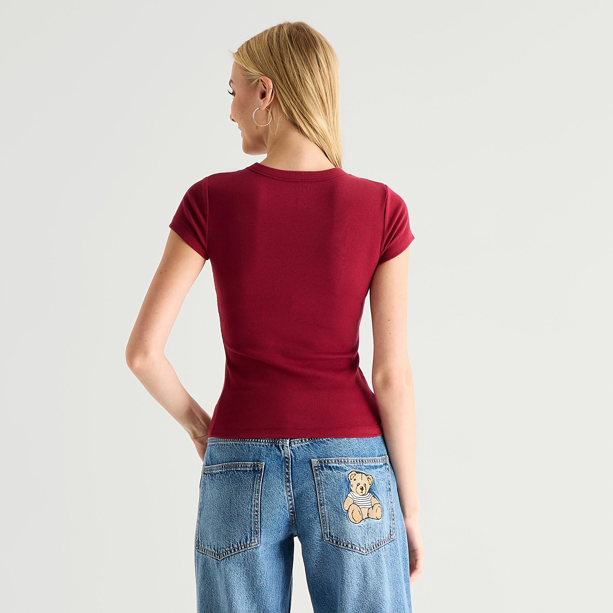 Arizona Baby Womens Crew Neck Short Sleeve T-Shirt