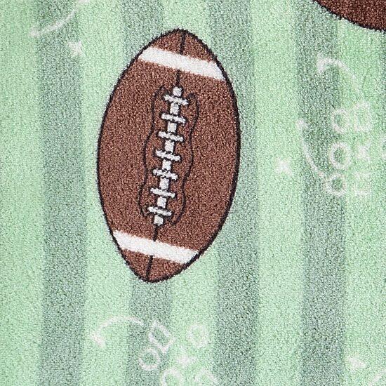 Home Expressions Velvet Plush Football Throw