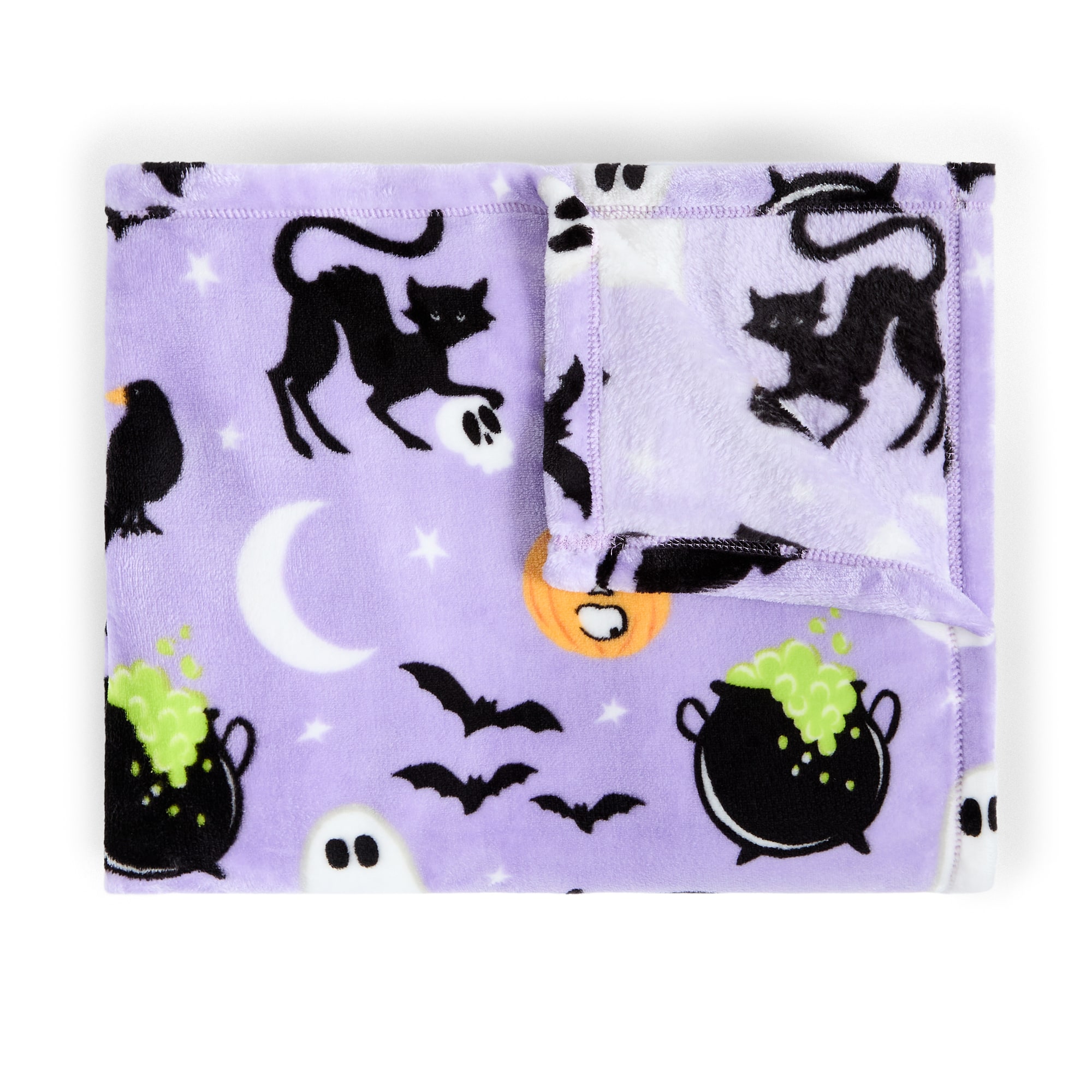 Home Expressions Velvet Plush Halloween Throw