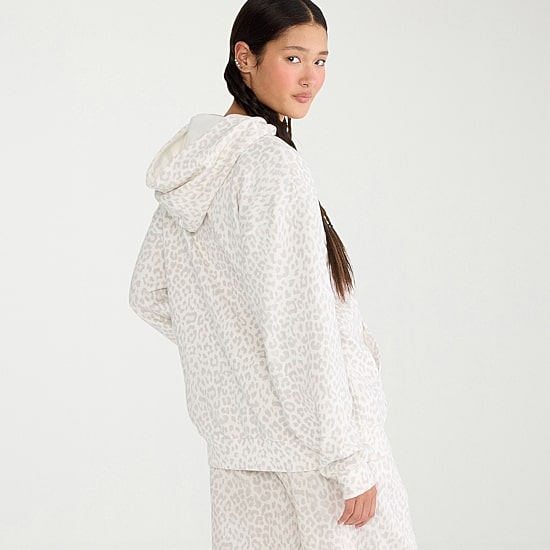 AEROPOSTALE Womens Juniors Long Sleeve Fleece Hoodie
