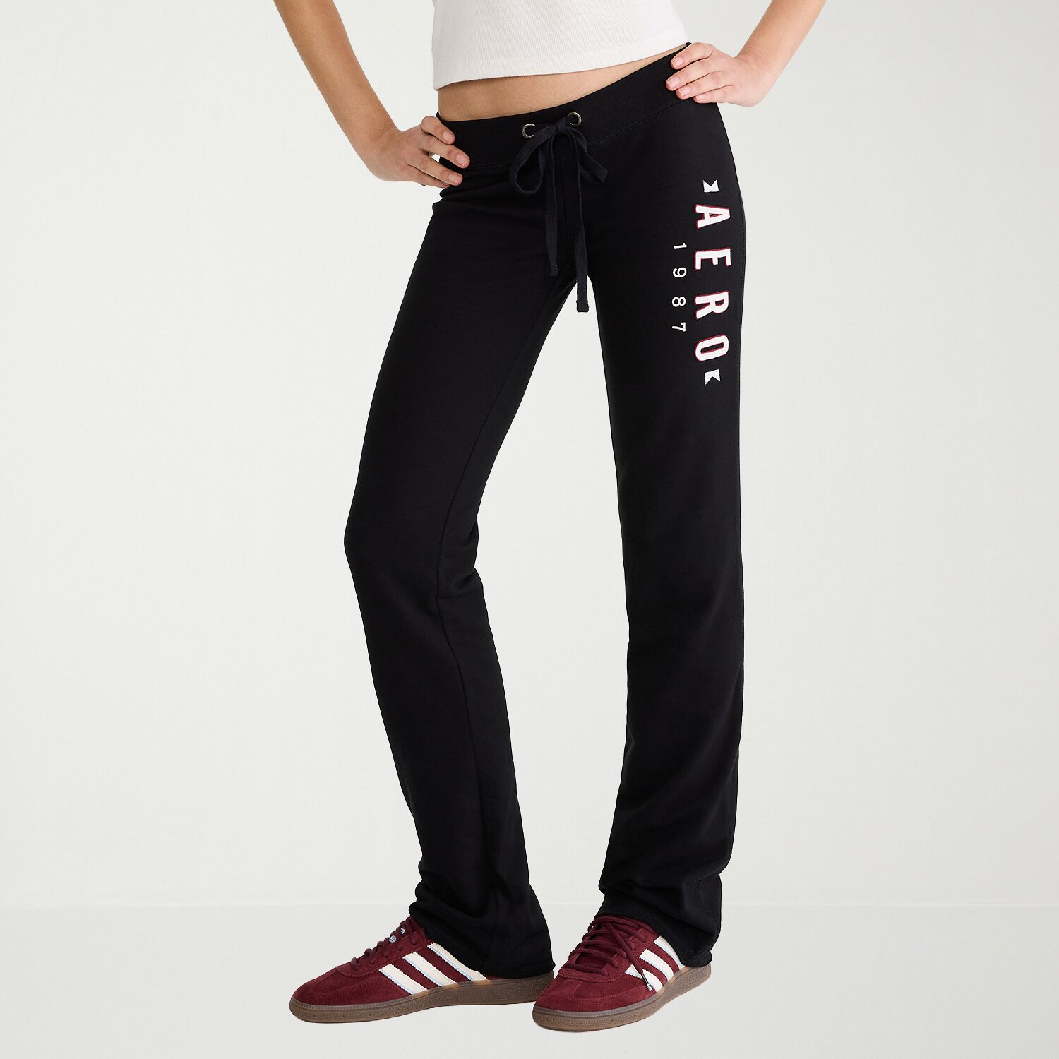 AEROPOSTALE Womens Juniors Fleece Sweatpant