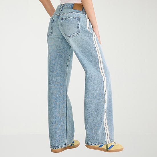 AEROPOSTALE Womens Juniors Low Rise Baggy Fit Jean