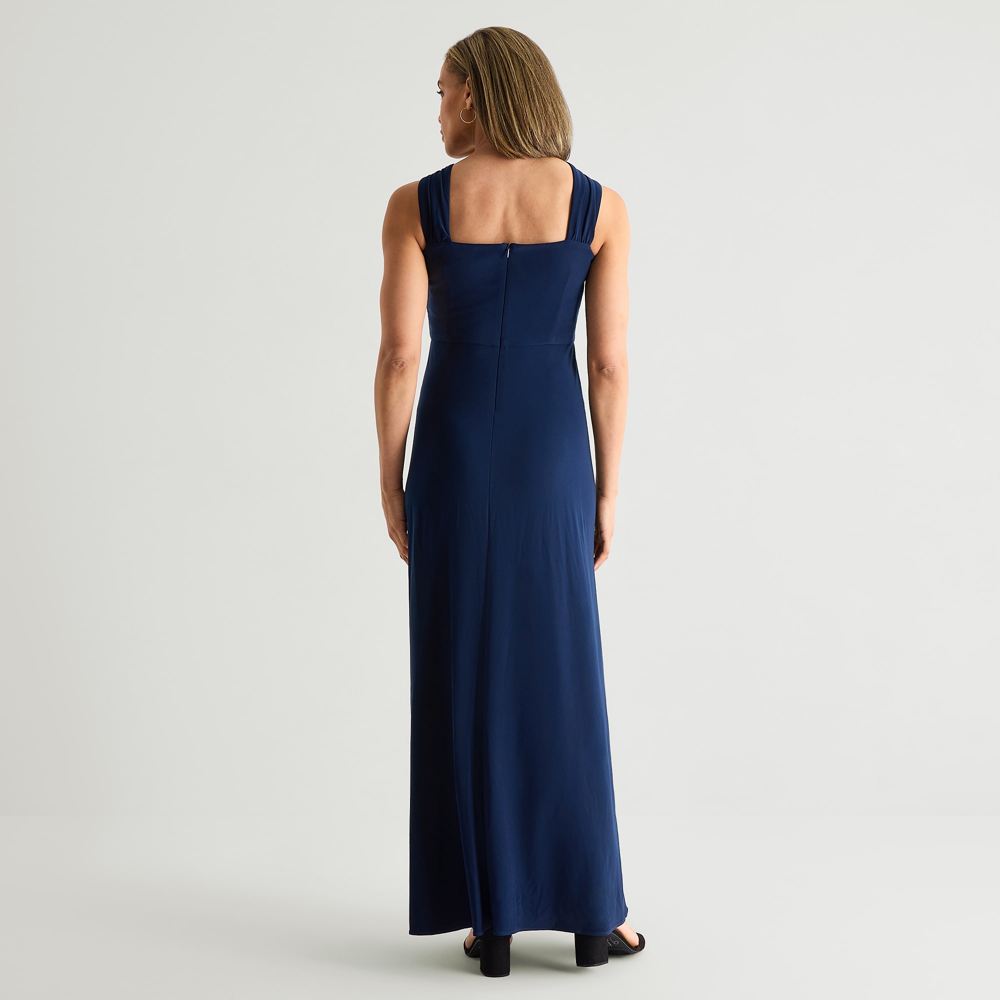 Maya Brooke Womens Embellished Jacket Dress