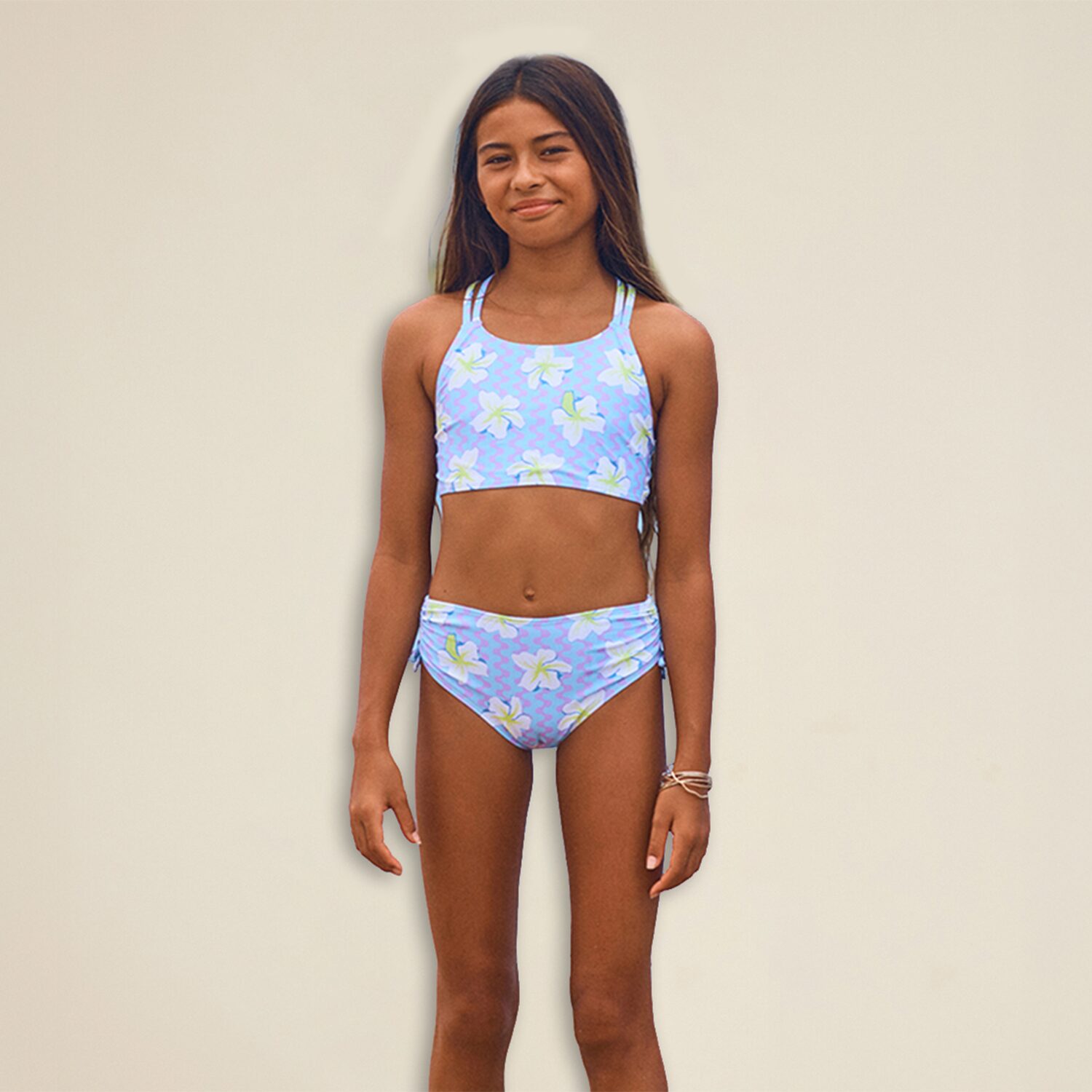 Roxy Big Kid Girls Floral 2-pc. Bikini Set