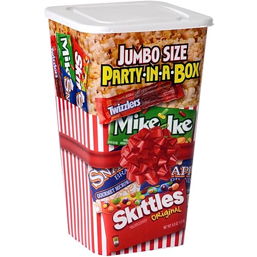 Jumbo Party in a Box, One Size, Multiple Colors