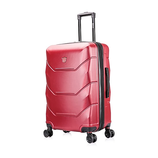 Dukap Zonix 26 Inch Hardside Expandable Lightweight Checked Spinner Luggage