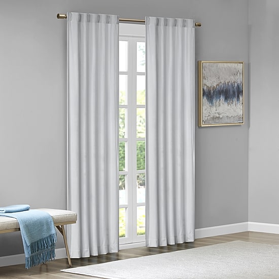 510 Design Garett Rod Pocket Back Tab Light-Filtering Set of 2 Curtain Panel