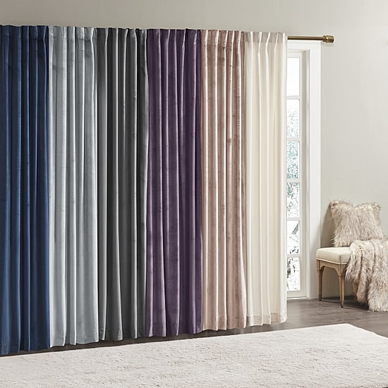 510 Design Garett Rod Pocket Back Tab Light-Filtering Set of 2 Curtain Panel