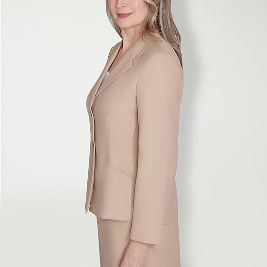 Alfred Dunner Classics Womens Regular Fit Suit Jacket
