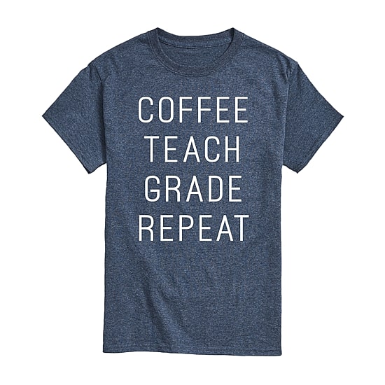 Mens Short Sleeve Teacher Graphic T-Shirt