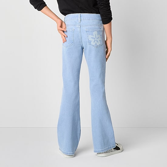 Thereabouts Little & Big Kid Girls Flare Leg Jean