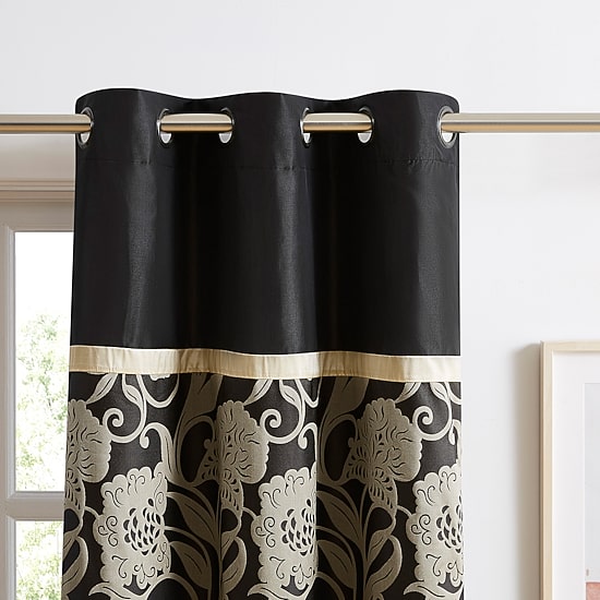 Stratford Park Katelin Grommet Top Light-Filtering Set of 2 Curtain Panel