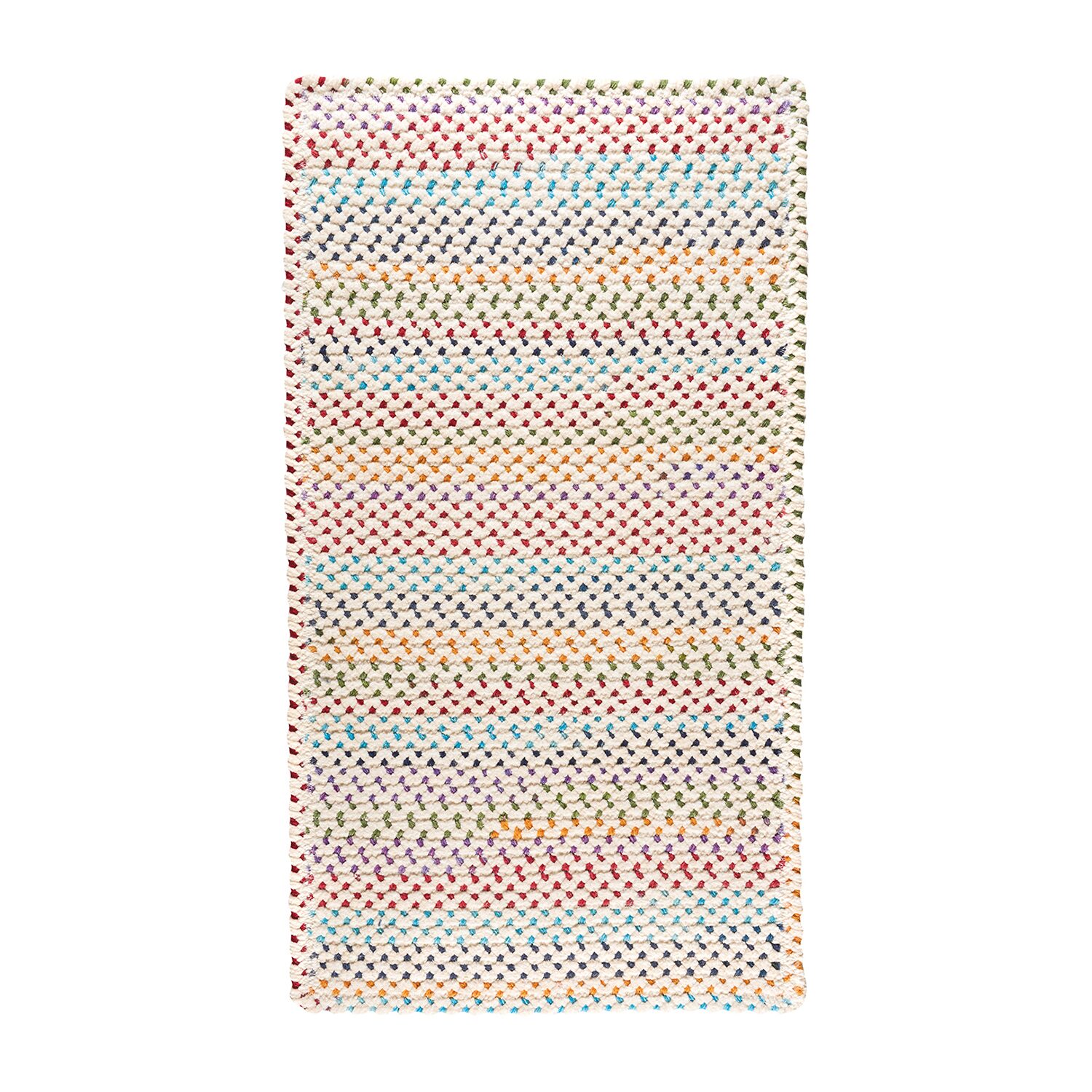 Capel Inc. Vivid Multi Braided Reversible Indoor Rectangular Area Rug