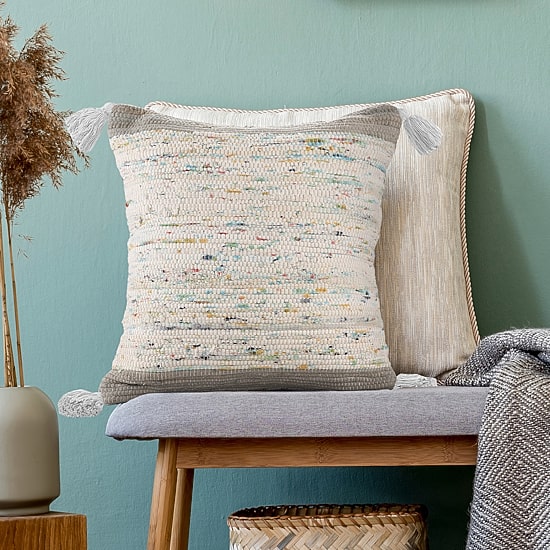 LR Home Elise Abstract Square Throw Pillow