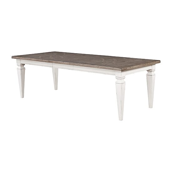 AVALON FURNITURE Rectangular Wood-Top Dining Table