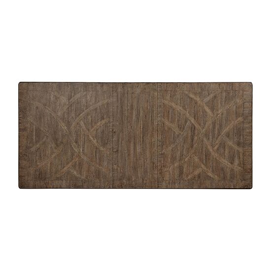AVALON FURNITURE Rectangular Wood-Top Dining Table