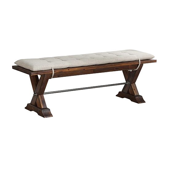AVALON FURNITURE Fresno Removable Cushions Bench