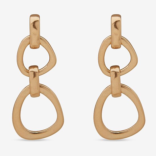 a.n.a Gold Tone Womens Drop Earrings