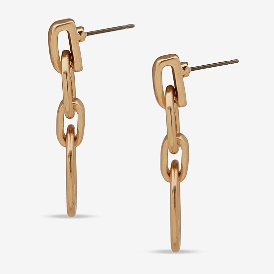 a.n.a Gold Tone Womens Drop Earrings