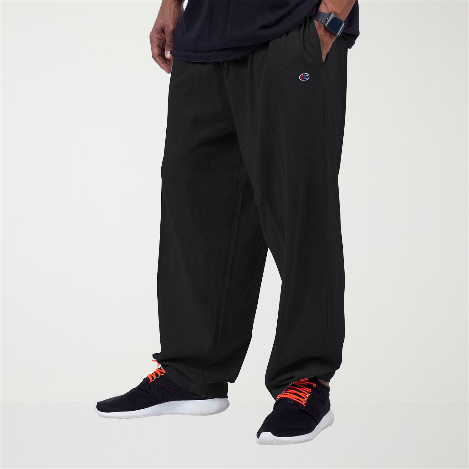 Champion Jersey Mens Cinched Regular Fit Big and Tall Workout Pant