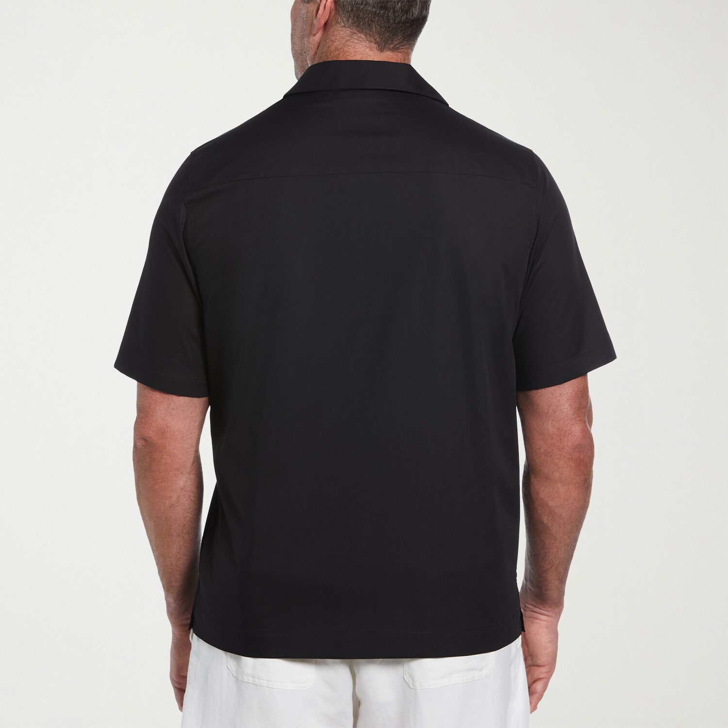 Cubavera Mens Short Sleeve Regular Fit Big and Tall Button-Down Shirt